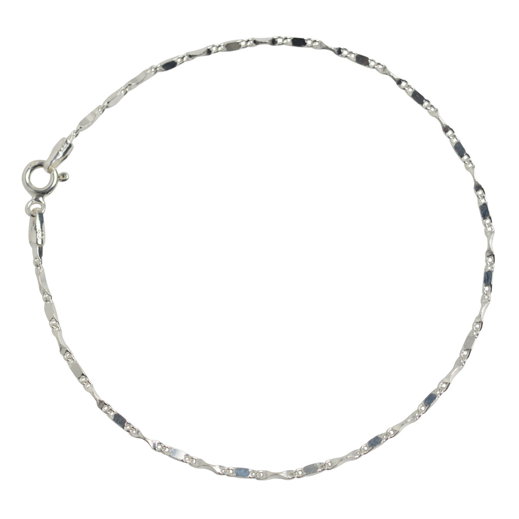Armband Fantasie 925 Silber 1,5 mm / 19 cm