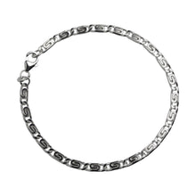 Lade das Bild in den Galerie-Viewer, Armband S-Panzer 925 Silber 3,8 mm / 21 cm
