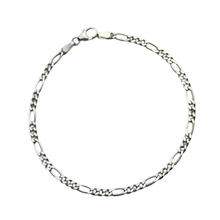 Lade das Bild in den Galerie-Viewer, Armband Figaro 925 Silber 2,8 mm / 19 cm
